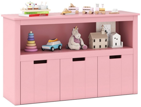 COSTWAY Bücherregal, Kinderregal Spielzeugschrank mit Schubladen Bild 5