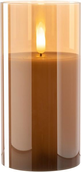 Leonardo Gk/Led Kerze 15x8 Gold Autentico