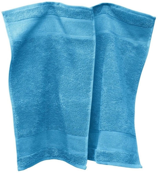 Erwin Müller Gästehandtuch Gästetuch "Karlsruhe" 2er-Pack, Frottier (2-St), Walk-Frottier Uni