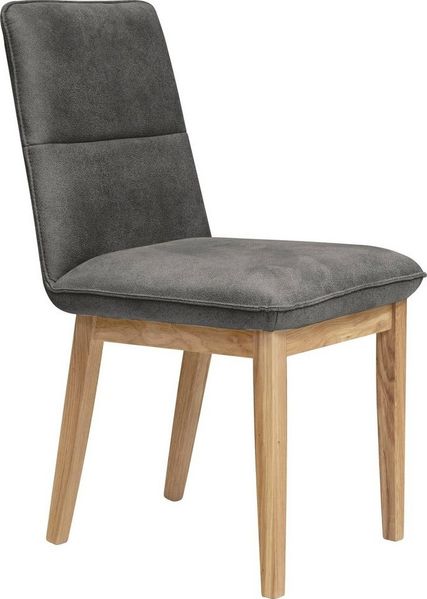 Home affaire Esszimmerstuhl Beluna Polsterstuhl Esszimmer Bestseller (Set, 2 St), Gestell und Beine aus massiver Eiche modernes Landhaus