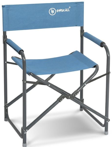 HOMECALL Regiestuhl Ultraleicht Klappstühle Faltbar Campingstuhl Gartenstuhl (Klappbare Rückenlehne, 1 St), bis 120kg, Rostfreier Aluminiumrahmen, Angenehme Polsterung