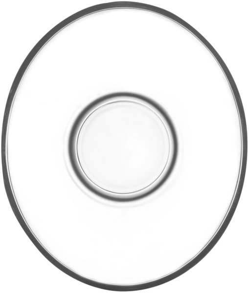 LAV Asena Teetassen-Unterteller - 6 teiliges Set in ovalförmigem Design