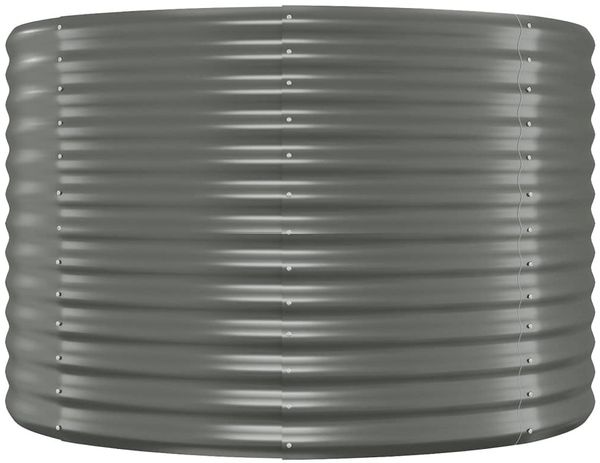vidaXL Hochbeet Verzinkter Stahl 175x100x68 cm Grau 319059 Bild 4