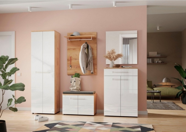 Paneel passend zur Garderobe ALEDO in Navarra Eiche Nb. ca. 75 x 106 x 30 cm Bild 2