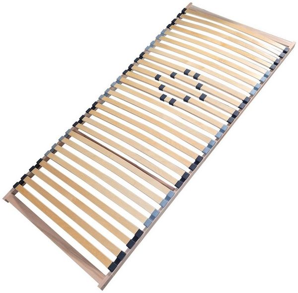 Coemo BASIC Lattenrost 80x160 cm starr nicht verstellbar 22 Leisten zur Selbstmontage
