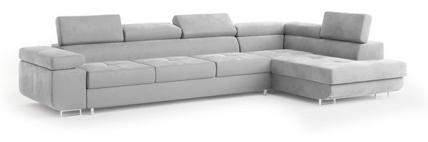 Masseno Ecksofa VICENTE mit Schlaffunktion L-Form, Sofa mit Bettkasten