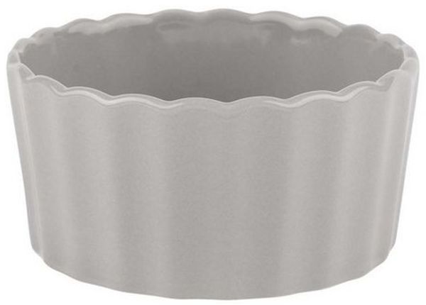 Sallys Auflaufform - Stoneware Ofenform rund 4er Set 10 cm - aus natürlichen Materialien