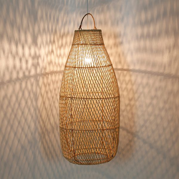 Rattan Pendelleuchte