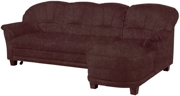 Home affaire Ecksofa Camelita, Landhaus Sofa, 2 Varianten: Recamiere- oder Ottomane, L-Form, wahlweise mit Bettfunktion