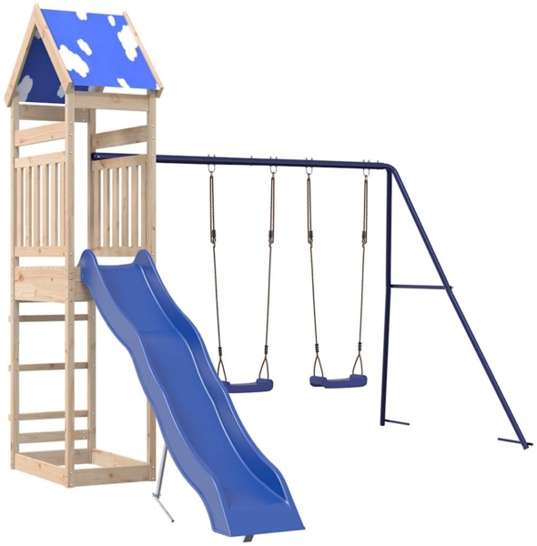 vidaXL Spielturm Massivholz Kiefer 3279037
