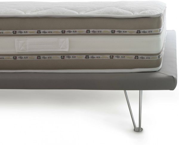 Dmora Amos-Doppelmatratze, herausnehmbare Matratze aus Memory-Schaum und Waterfoam-Gel, 100 % Made in Italy, milbenhemmend und hypoallergen, 160 x 200 x 27 cm Bild 8
