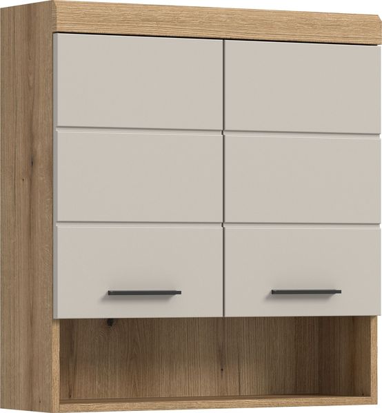 Hängeschrank B/H/T: 74x79x24 cm in Evoak Oak Nachbildung