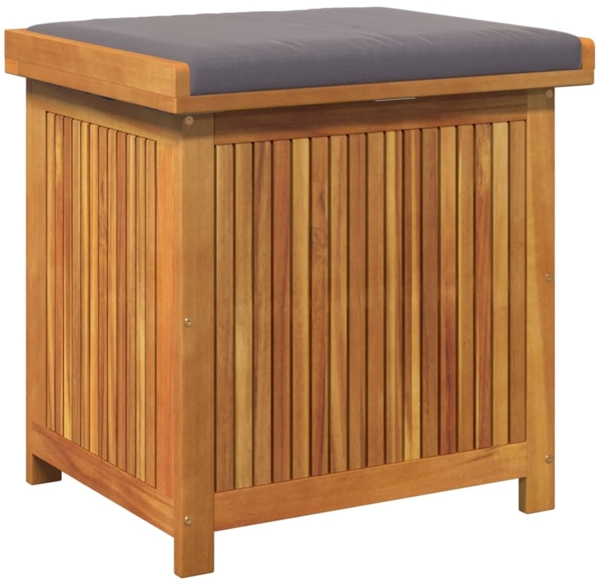 vidaXL Outdoor-Kissenbox 60x50x61 cm Massivholz Akazie 4106477