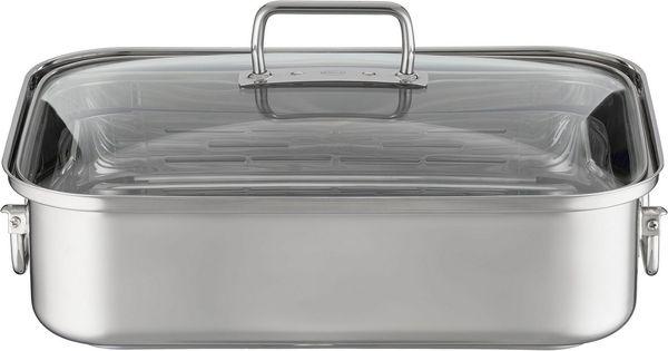 Rösle Expertiso Bräter rechteckig 38x28 cm mit Deckel