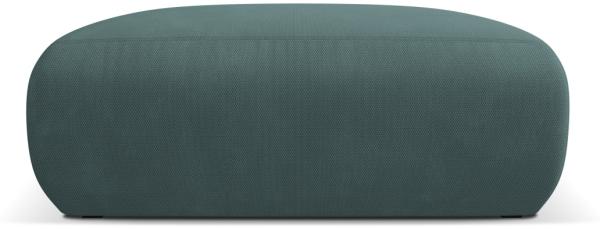 Micadoni Hocker Molino Large Strukturierter Stoff Meergrün