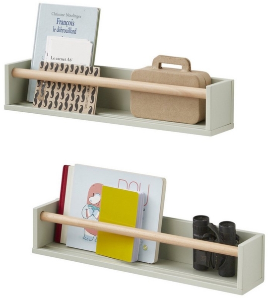 vertbaudet Wandregal 2er-Set Wandregale KONFETTI Kinderzimmer Bild 3