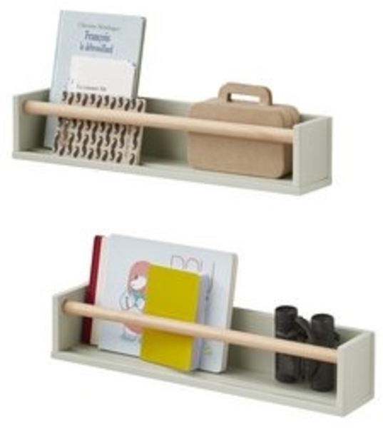 vertbaudet Wandregal 2er-Set Wandregale KONFETTI Kinderzimmer Bild 4