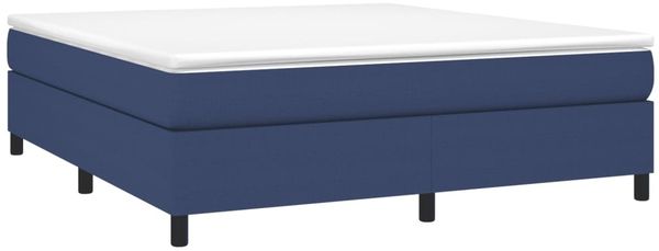 Boxspringbett Blau 160x200 cm Stoff [3120876] Bild 3