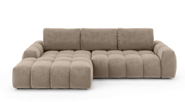 OTTO home Ecksofa AZITA L-Form, 270 cm - OTTO. Verlässliche Qualität, wahlweise als Schlafsofa m. Bettkasten, Bubble-Optik