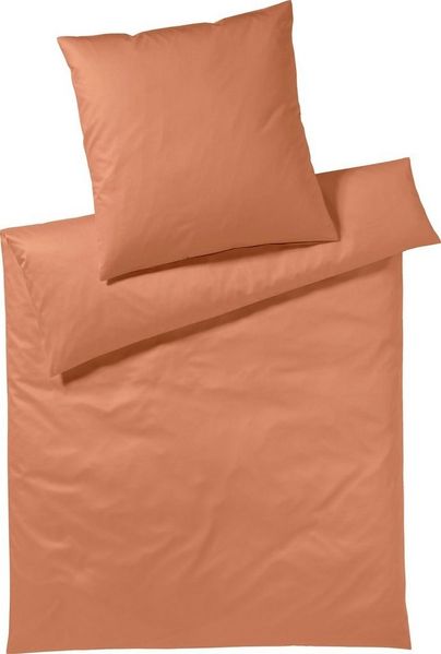 Yes for Bed Bettwäsche Pure & Simple Uni in Gr. 135x200, 155x220 oder 200x200 cm, Mako-Satin, 2 teilig, Bettwäsche aus Baumwolle, zeitlose Bettwäsche mit seidigem Glanz