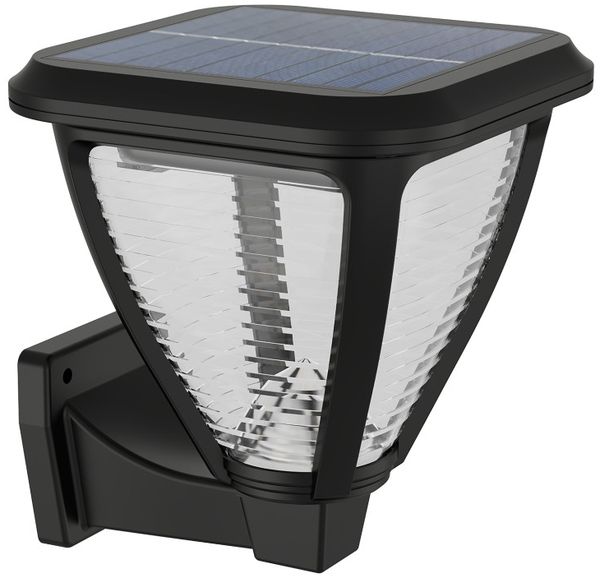 Solar Wandleuchte Vapora 15,8 x 14,7 x 13,7 cm schwarz