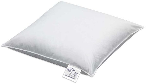 Schlafstil Baumwollkissen F200, Füllung: 100% Polyester, Bezug: 100% Baumwolle, hergestellt in Deutschland, allergikerfreundlich