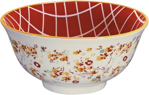 Bowl Schüssel Dessert-Schale Müslischale Ø18cm cilio AMICI Blumen 107838