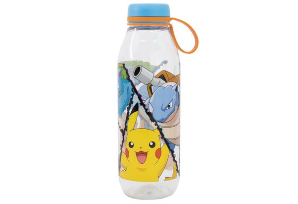 POKÉMON Trinkflasche Pokemon Pikachu and Friends Wasserflasche Flasche 650 ml