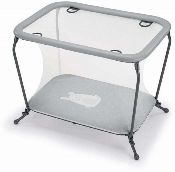 CAM Laufgitter Lusso | Zusammenklappbarer Laufstall für Babys und Kleinkinder bis 15 kg