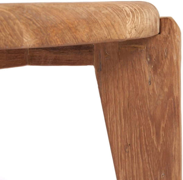 Der Wabi Sabi Couchtisch - S - im Freien - Natürlich - 50x50x35cm Bild 3