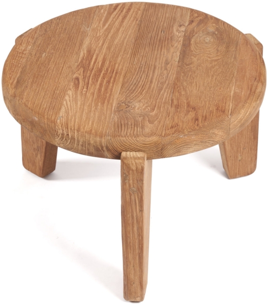 Der Wabi Sabi Couchtisch - S - im Freien - Natürlich - 50x50x35cm Bild 4