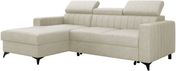 Ecksofa Kiarge (Farbe: Flow 03, Seite: Links LC+2R)