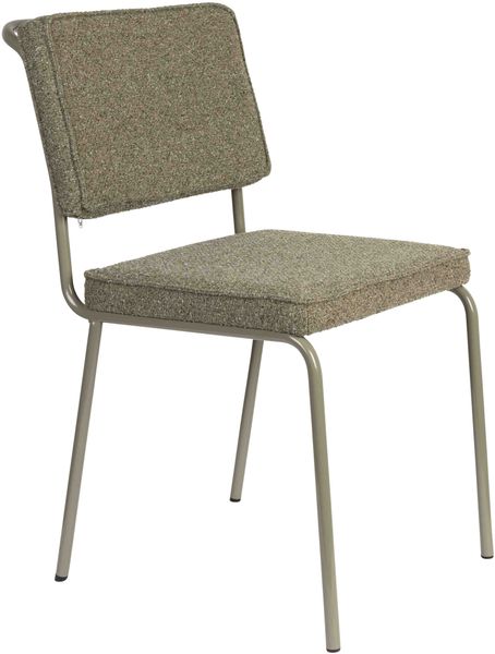 Stuhl Esszimmerstuhl Polsterstuhl BUDDY von ZUIVER in olive