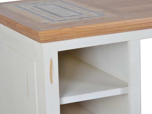 MiaMöbel Mexico Kochmodul "Old White" - Ofen rechts Massivholz Pinie Landhaus Mexiko Möbel Mexikanisch Bild 7