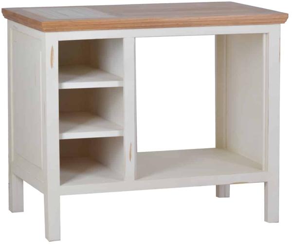 MiaMöbel Mexico Kochmodul "Old White" - Ofen rechts Massivholz Pinie Landhaus Mexiko Möbel Mexikanisch Bild 2