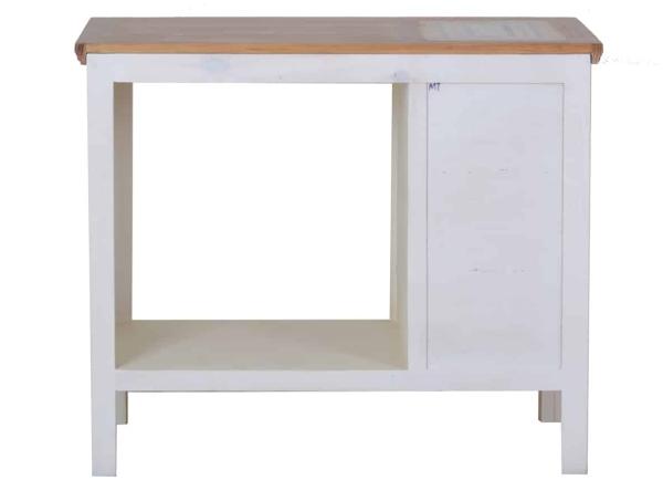 MiaMöbel Mexico Kochmodul "Old White" - Ofen rechts Massivholz Pinie Landhaus Mexiko Möbel Mexikanisch Bild 5