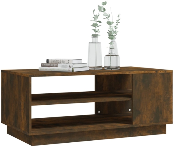 vidaXL Couchtisch Räuchereiche 102x55x43 cm Holzwerkstoff 813083 Bild 3