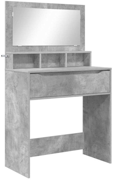 vidaXL Schlafzimmer-Frisiertische Beton Grau 80 x 39,6 x 135 cm 888980