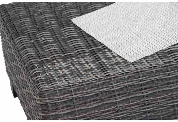 Siena Garden Loungehocker Corido SE Alu, Geflecht, inkl. Kissen Bild 4