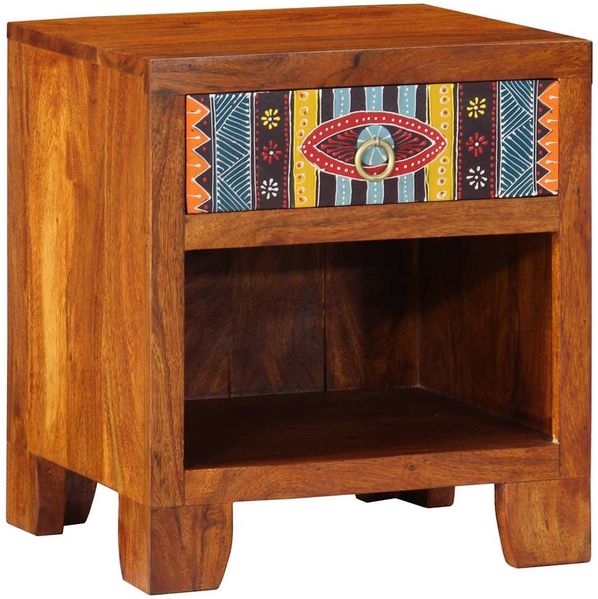 vidaXL Nachttisch 40x35x45 cm Massivholz Akazie 4016489