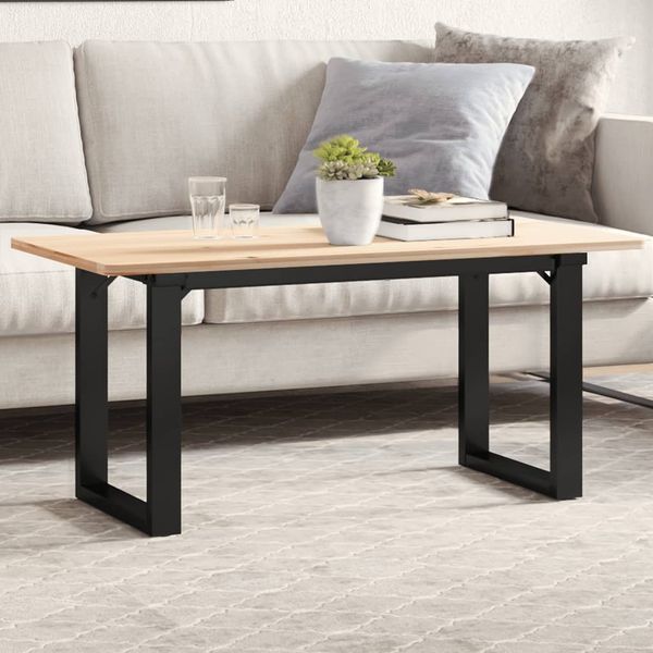 vidaXL Couchtischbeine O-Gestell 80x40x43 cm Stahl 357876