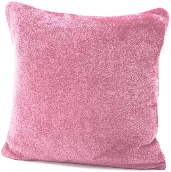 heimtexland Dekokissen Flanell Soft Kuschelkissen Plüsch Kissenbezug, super weich und flauschig, Allergiker geeignet, atmungsaktiv Bild 2
