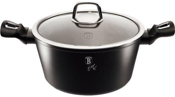 Berlinger Haus Berlinger Haus Topf 4,1l 24cm Black Silver BH1852