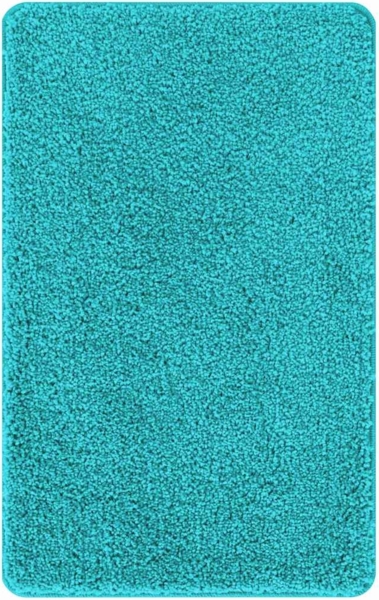 vidaXL Rutschfeste Badmatte Türkis 60 x 90 cm PP 4019840