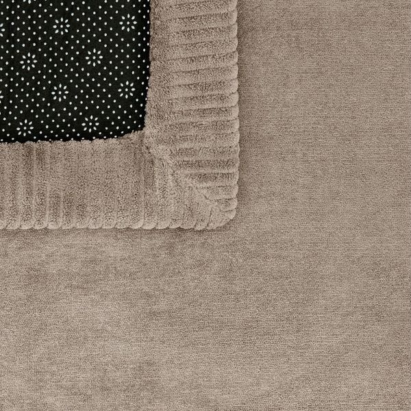 TT Home Teppich, Rund, Höhe: 24 mm, Krabbelmatte Babyzimmer Teppich Spielmatte Kinder Unifarben Rutschfest