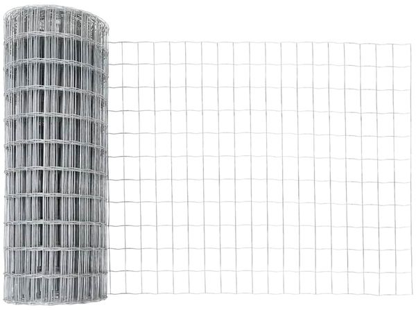 vidaXL Outdoor Euro Zaun mit Spitzen 10 x 1 m Verzinkter Stahl Silber 3350727 Bild 7