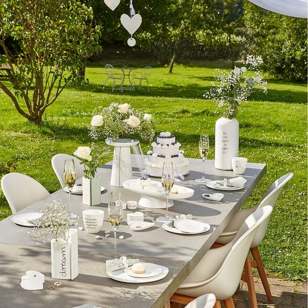 Räder Teller räder Hochzeit Kleiner Teller Heute steht Liebe auf der Speisekarte