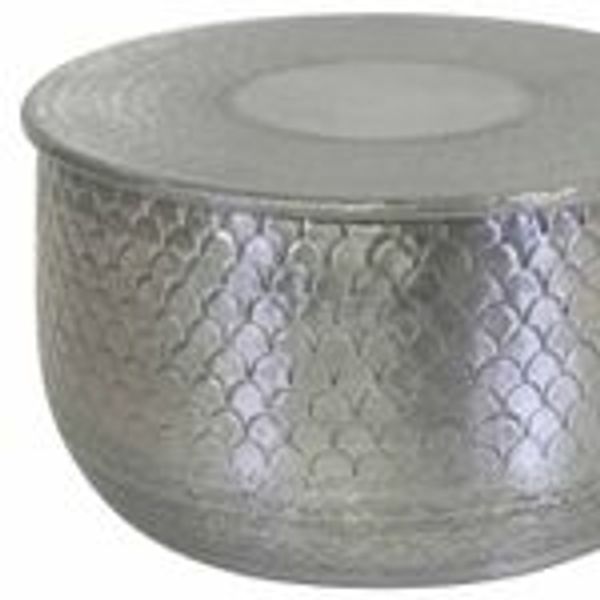Orientalischer Beistelltisch Alava Silber M Bild 10