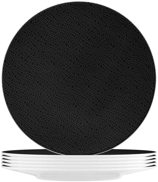 Seltmann Weiden Life Fashion Speiseteller ø 28,3 cm 6er Set Glamorous Black