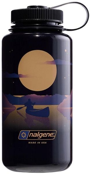 Nalgene Trinkflasche Nalgene Sustain-Weithals-Trinkflasche 1 Liter, landscape moonset